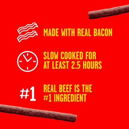 Original Bacon Flavor Dog Treats, 5.6 oz, Pack of 8