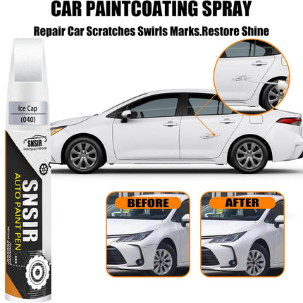 040 Super White/Ice Cap Car Touch Up Paint Pen