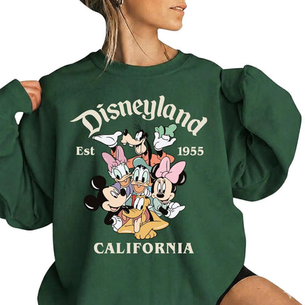 SourceToHome FuenteACasa Mickey and Friends Sweatshirt for Women & Men — Home & Lifestyle