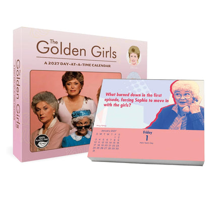 2027 Golden Girls Day-at-a-Time Calendar
