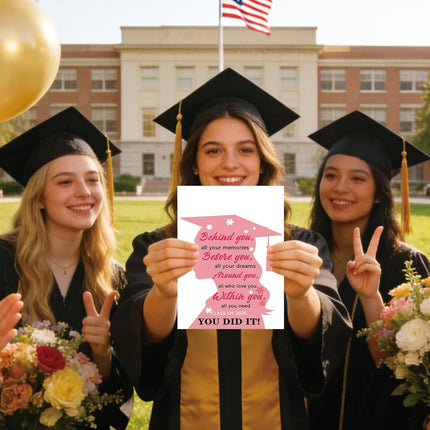 2026 Graduation Card for Her - Class of 2026 You Did It