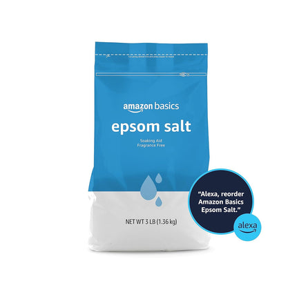 Unscented Epsom Salt Soak, Magnesium Sulfate USP, 3 lb