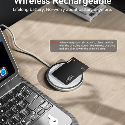 NexWave OndaNex Ultrbeka Ultra-Thin Wallet Tracker Card, Rechargeable 0.094in IP68 — Smart Tech