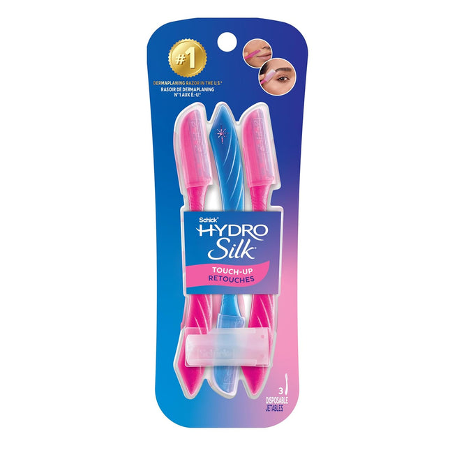 GlowEssence EsenciaLuz Schick Womens Silk Touch-Up Eyebrow Razor 3 Count — Beauty & Self-Care