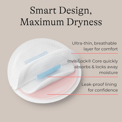 Stay Dry Disposable Nursing Pads, 100 Count
