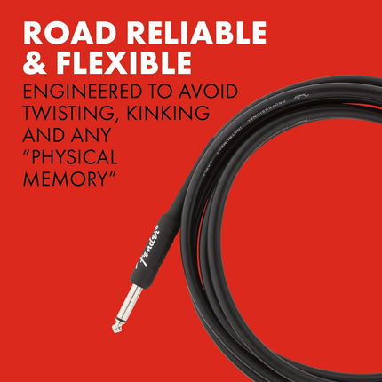Professional Series 10 ft Instrument Guitar Cable, Black
