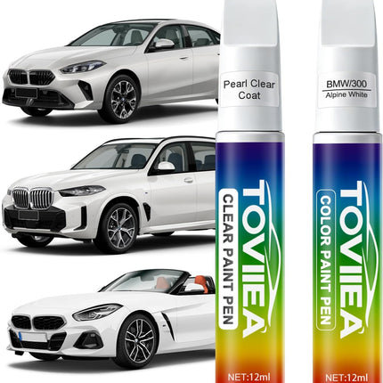 Alpine White 300 Touch Up Paint Pen 2-Piece Set