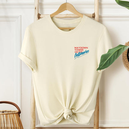 It Gets Hotter Than A Hoochie Coochie Retro Graphic T-Shirt