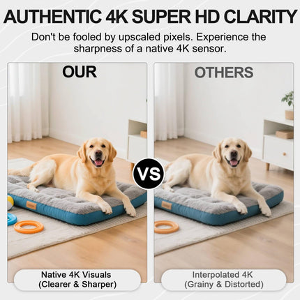 Mini 4K Wireless Indoor Security Camera