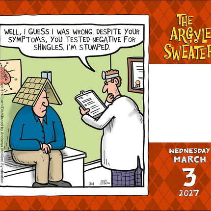 SourceToHome FuenteACasa The Argyle Sweater 2027 Day-to-Day Calendar — Home & Lifestyle