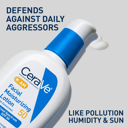 CeraVe AM Lotion ceramides niacinamide ingredients