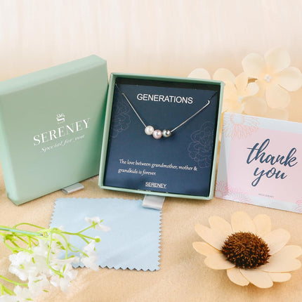 SourceToHome FuenteACasa Sereney S925 Sterling Silver Grandma Necklace as Mothers Day Gifts — Home & Lifestyle