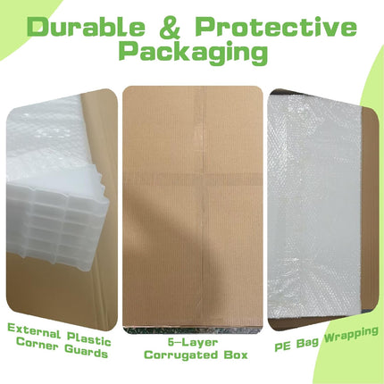 4-Pack White Foam Board 24 x 36 Inch, 0.23 Inch Thick
