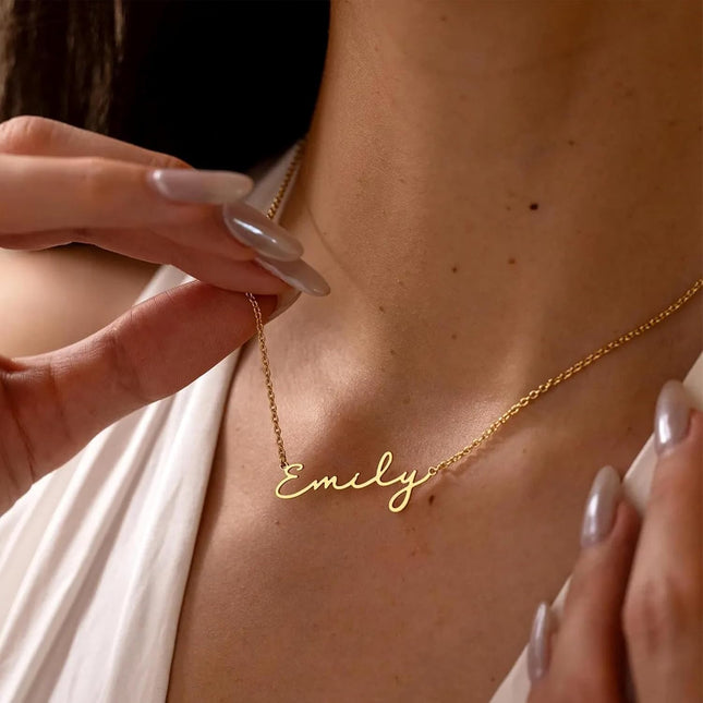 HomeChef ChefDelHogar Elemtansy Mothers Day Custom Name Necklace for Women — Kitchen & Home