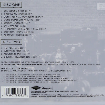 At Fillmore East