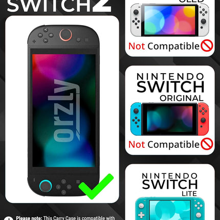 PlaySphere EsferaJuego Orzly Case Compatible with Nintendo Switch 2 Protective Carry Case (2025 — Toys & Games