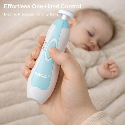 LittleNest NidoPequeño Fansidi Baby Nail Trimmer Electric, Easy & Safe Nail File — Baby & Toddler