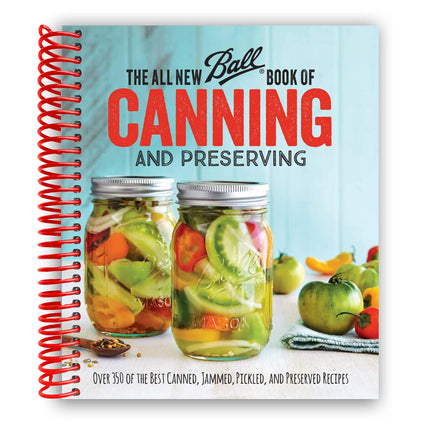 Canning and Preserving Book with 350+ Selections