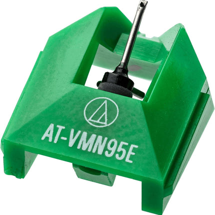 Elliptical Replacement Turntable Stylus for VM95 Series Cartridges, Green
