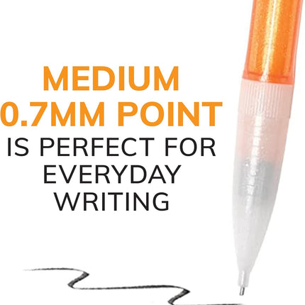 Xtra-Sparkle No. 2 Mechanical Pencils with Erasers, 0.7mm Medium Point, 24-Count