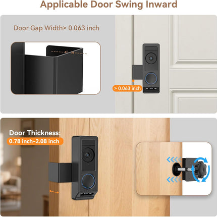 NexWave OndaNex Anti-Theft Video Doorbell Mount for Eufy E340 Camera — Smart Tech