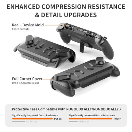 Full Protective Case for 7-Inch 2025 Gaming Handheld with Kickstand