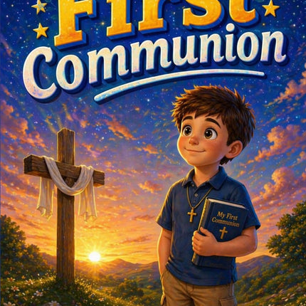 My First Communion Gift Book for Boys
