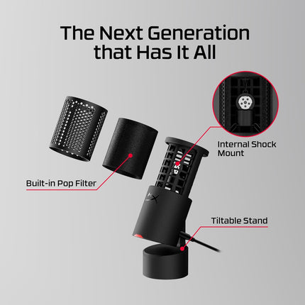 SoloCast 2 – Gaming USB Condenser Mic for PC, USB-C to USB-A — Smart Tech