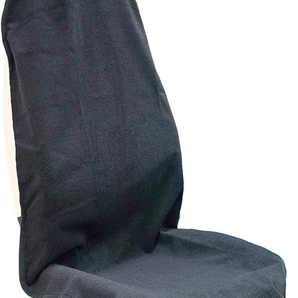 Waterproof Front Bucket Seat Cover Protector for Cars, SUVs and Trucks - Black, 1 Piece