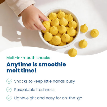 Mango Carrot Organic Smoothie Melts for Babies & Toddlers