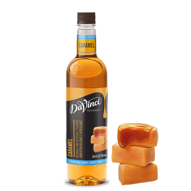 Sugar-Free Caramel Syrup, 25.4 fl oz, Pack of 1