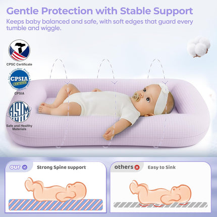 Infant Support Cushion for Newborns, Pink