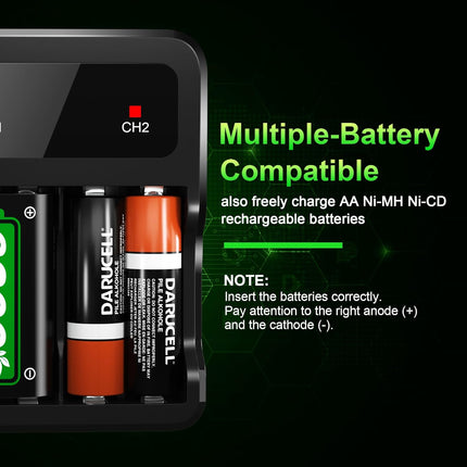 Rechargeable Battery Packs with Charger for Series X|S/One Controllers