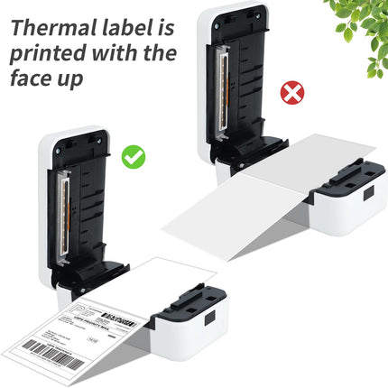 4 x 6 White Direct Thermal Shipping Labels, Fanfold, 500 Count
