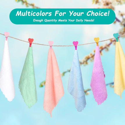 Baby Microfiber Coral Fleece Washcloths, 24 Pack