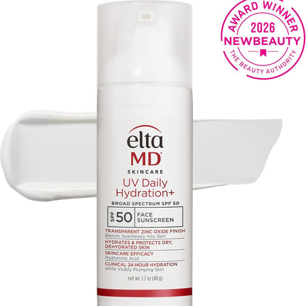 GlowEssence EsenciaLuz EltaMD UV Daily Face Sunscreen with Transparent Zinc Oxide and Hyaluronic — Beauty & Self-Care