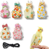 7 Pcs Reusable Bird Diaper with Waterproof Inner