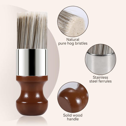 GlowEssence EsenciaLuz LUXGROVE® Leather & Furniture Repair Salve & Brush Set — Beauty & Self-Care