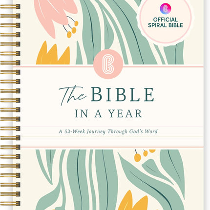 The Bible in a Year 52-Week Guided Study & Reading Plan Notebook