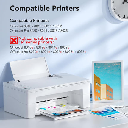 NexWave OndaNex 910XL Ink Cartridges Combo Pack Replacement for HP Ink 910 XL Color and — Smart Tech