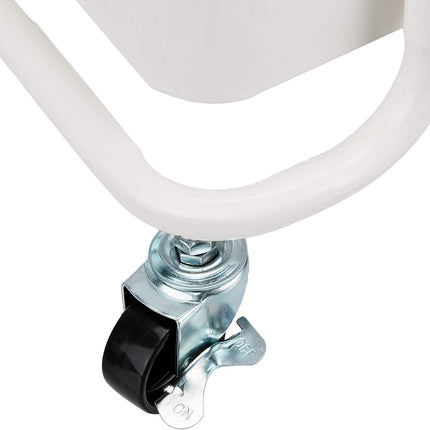 3-Tier Rolling Utility Cart, White