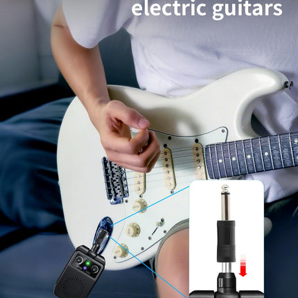 5W Portable Plug-In Practice Electric Guitar Amplifier with Bluetooth