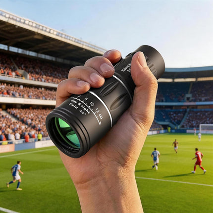 16X52 High Power Compact Monocular Telescope with HD Lens