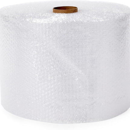 Clear Perforated Bubble Cushioning Wrap, 12 in x 175 ft