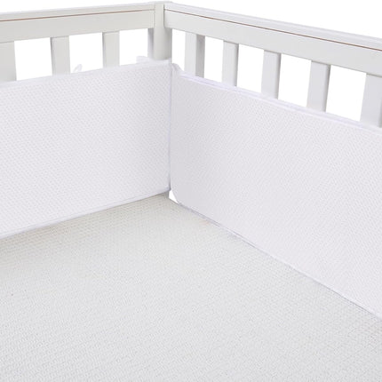 White 3mm Mesh Liner for Full-Size Cribs