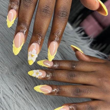 SourceToHome FuenteACasa Set 8Pcs Gel 3D Flowers Nails Charms Handmade by Gel — Home & Lifestyle