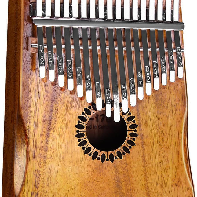 17-Key Kalimba Thumb Piano Musical Gift for Kids and Adults