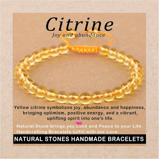 AD Beads Handcrafted Beaded Macrame Bracelet Stylish Customizable Jewelry — Health & Wellness
