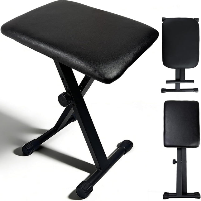X-Style Height Adjustable Keyboard Bench, Thin Version