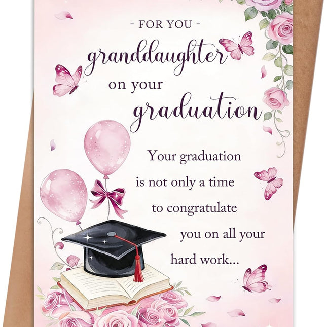 Granddaughter Graduation Card
